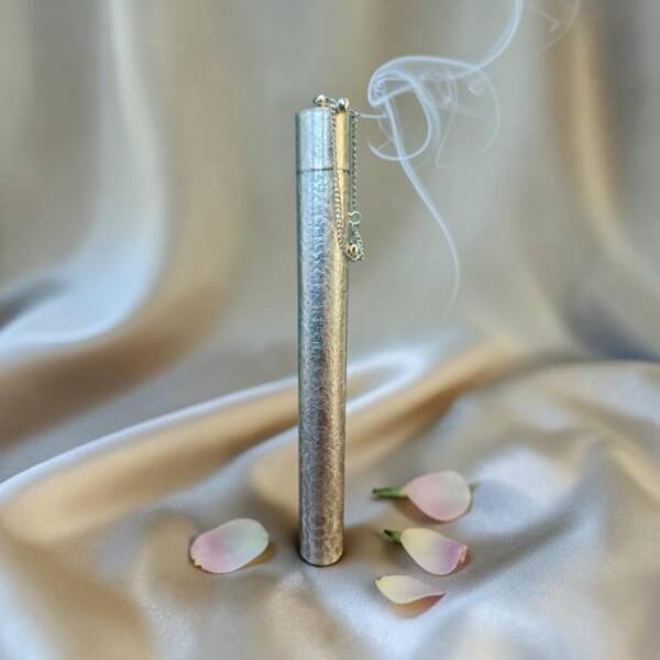 German Silver Incense Stick Holder